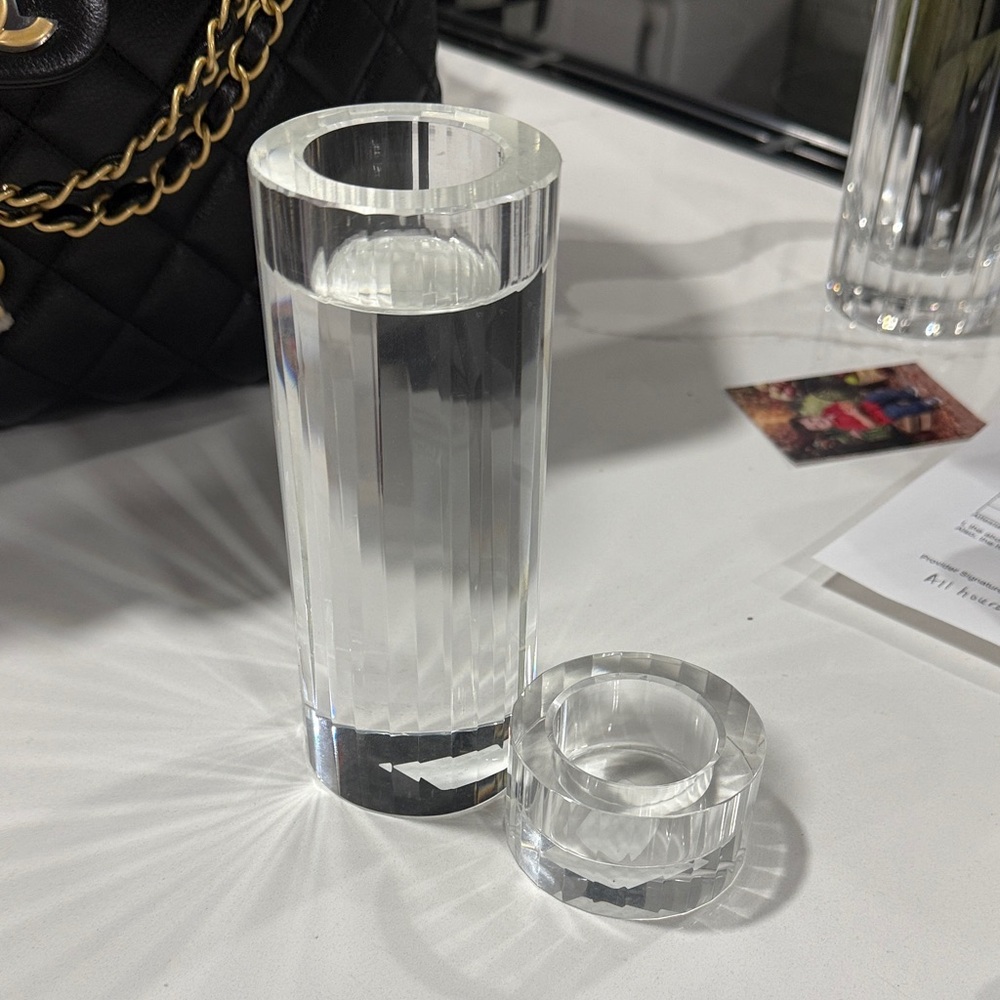CB2 Crystal Votive Holders